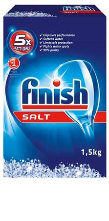 Mosogatógép vízlágyító só, 1,5 kg, FINISH (KHT073)