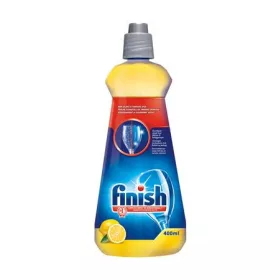   Gépi öblítőszer, 400 ml, FINISH, Shine&Dry, citrom (KHT082)