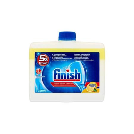 Mosogatógép tisztító, 250 ml, FINISH, citrom (KHT085H)