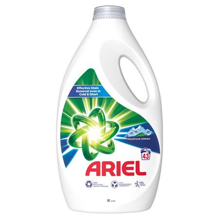 Folyékony mosószer, 2,15 l, ARIEL Mountain Spring (KHT1068)