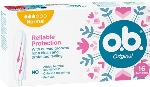 Tampon, normál, 16 db, OB Original (KHT1087)