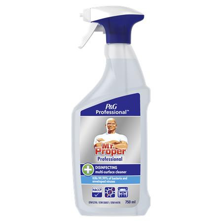 Általános tisztító- és fertőtlenítő spray, 3in1, 750 ml, MR PROPER (KHT1092)