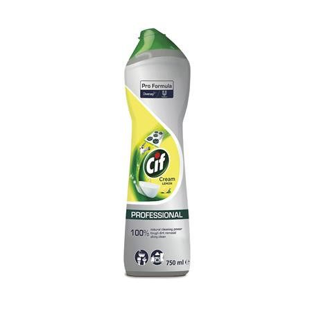 Súrolószer, 0,75 l, CIF Professional, citrom illat (KHT1096)