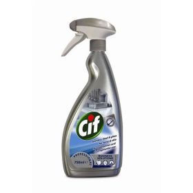   Rozsdamentes acél- és üvegtisztító szer, 750 ml, CIF (KHT112)