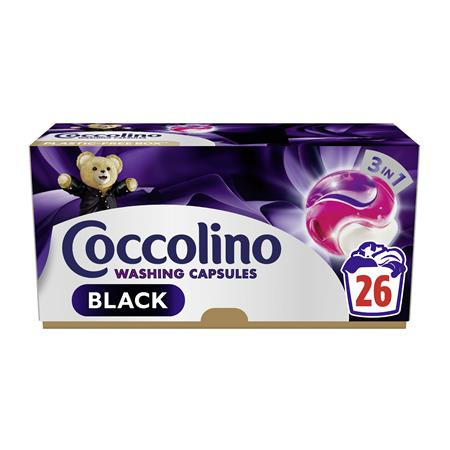 Mosókapszula, 26 db, COCCOLINO 3in1 Black (KHT1217)