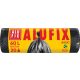 Szemeteszsák, 60 l, 20 db, 60x71 cm, 10 &mikro;, ALUFIX Economy, fekete (KHT1270)