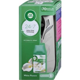   Illatosító készülék, automata, 250 ml, AIR WICK Freshmatic, frézia és jázmin (KHT1282)
