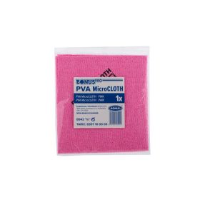   Törlőkendő, univerzális, 40x34 cm, BONUS PVA MicroCLOTH, pink (KHT1291)