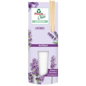  Légfrissítő, 90 ml, utántöltő, FROSCH Oase, levendula (KHT1392)