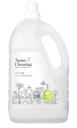 Mosógél, hipoallergén, színes ruhákhoz, 3 l, NATURCLEANING Color (KHT1406)