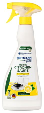Vízkőoldó spray, citromsavval, 500 ml, HEITMANN Pure (KHT1409)