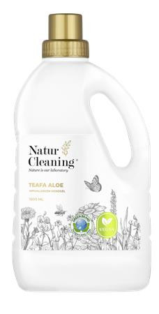 Mosógél, hipoallergén, 1,5 l, NATURCLEANING, teafa és aloe (KHT1431)
