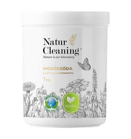 Mosószóda, illat- és allergénmentes, 1 kg, NATURCLEANING (KHT1438)