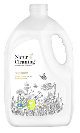 Öblítő koncentrátum, hipoallergén, 4 l, NATURCLEANING Sunshine (KHT1444)