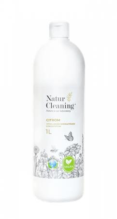 Mosogatószer koncentrátum, 1 l, NATURCLEANING, citrom (KHT1447)