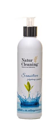 Folyékony szappan, 250 ml, NATURCLEANING Sensitive (KHT1458)