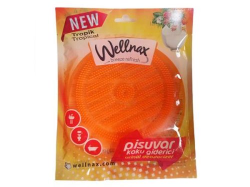 Piszoár illatosító rács, 50 g, Wellnax, trópusi (KHT1483)