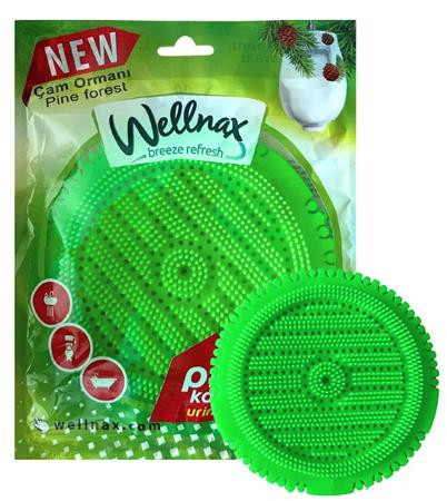 Piszoár illatosító rács, 50 g, Wellnax, fenyő (KHT1484)