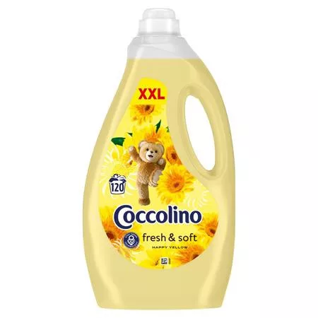 Öblítő, 3 l, COCCOLINO  Happy Yellow (KHT1500)
