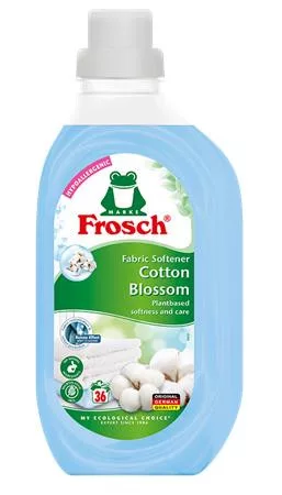 Öblítő koncentrátum, 900 ml, FROSCH Gyapotvirág (KHT1548)
