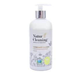   Mosogatószer koncentrátum, pumpás, 500 ml, NATURCLEANING, citromfű olajos (KHT1556)