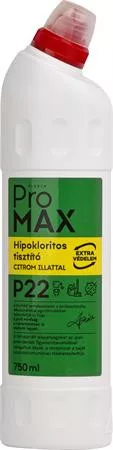 Hipokloritos tisztítószer, 750 ml, PROMAX, citrom (KHT1559)