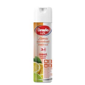   Felületfertőtlenítő és légfrissítő spray, 300 ml, BRADOLIFE, gyümölcs (KHT1565)