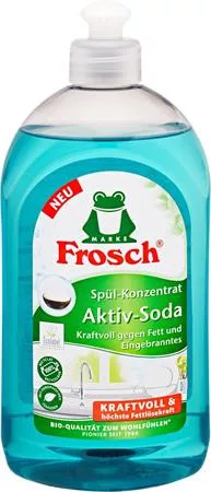 Mosogatószer, 500 ml, FROSCH, aktív szóda (KHT1606)