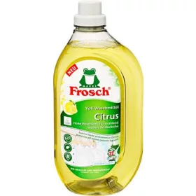 Mosógél, fehér ruhákhoz, 1,5 l, FROSCH, citrom (KHT1609)