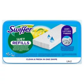   Nedves padlótörlő kendő, utántöltő, 24 db, SWIFFER Sweeper, citrus illat (KHT1611)