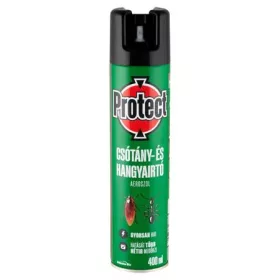   Csótány- és hangyairtó aeroszol, 400 ml, PROTECT (KHT1615)