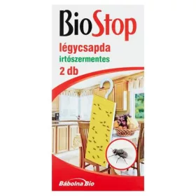 Légycsapda, irtószermentes, 2 db, BIOSTOP (KHT1621)