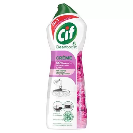 Súrolókrém, 750 ml, CIF Pink (KHT1647)