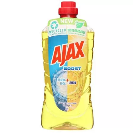 Általános tisztítószer, 1 l, AJAX Boost, szódabikarbóna-citrom (KHT1650)