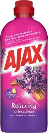 Általános tisztítószer, 1 l, AJAX Mood Relaxing, levendula-szantálfa (KHT1653)
