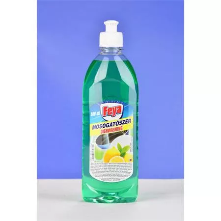Mosogatószer, 500 ml, Feya, citrom (KHT1729)