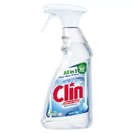 Ablaktisztító, 500 ml, szórófejes, CLIN Anti-Fog (KHT1731)