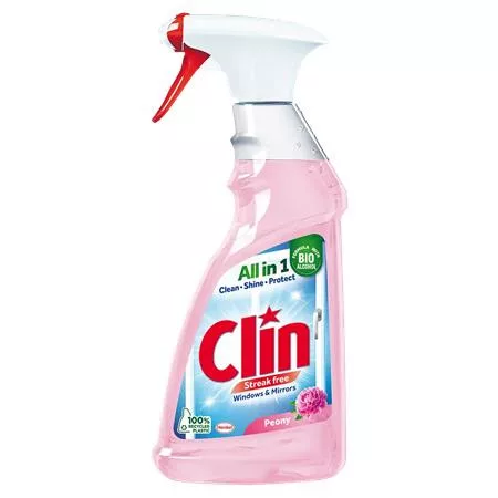 Ablaktisztító, 500 ml, szórófejes, CLIN Peony (KHT1745)
