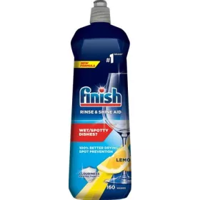   Gépi öblítőszer, 800 ml, FINISH, Rinse&Shine Aid, lemon (KHT1762)