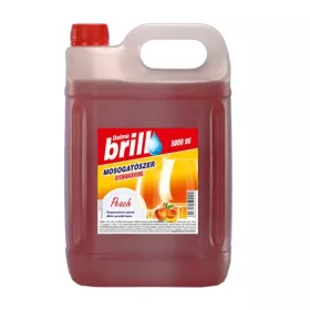 Mosogatószer, utántöltő, 5 l, Brill, barack (KHT212)