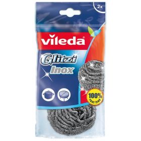 Inox fémsúroló, 2 db, VILEDA (KHT215)