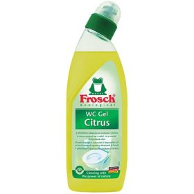 WC tisztítógél, 750 ml, FROSCH, citrus (KHT440)