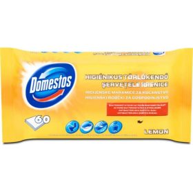 Nedves törlőkendő, 60 db, DOMESTOS citrus (KHT477)