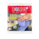 Törlőkendő, univerzális, perforált, 3 db BONUS Uni Cloth (KHT492)