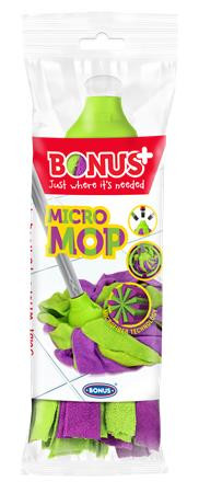 Gyorsfelmosó utántöltő fej, mikroszállal BONUS MicroMOP (KHT496)