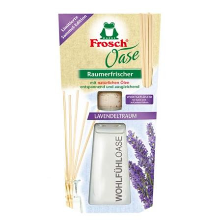 Légfrissítő, 90 ml, FROSCH Oase, levendula (KHT535)