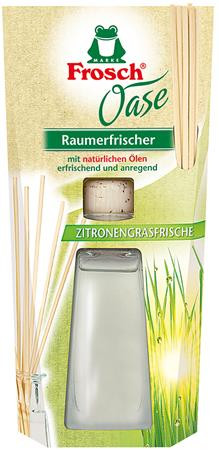 Légfrissítő, 90 ml, FROSCH Oase, citromfű (KHT549)