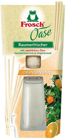 Légfrissítő, 90 ml, FROSCH Oase, narancs (KHT550)