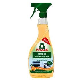   Általános felülettisztító spray, 500 ml, FROSCH, narancs (KHT556)