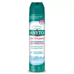   Légfrissítő, fertőtlenítő, 300 ml, SANYTOL, hegyi levegő (KHT616)